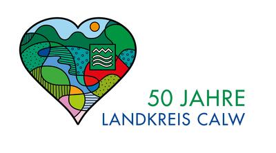 Bild vergrößern: Logo 50 Jahre Landkreis Calw