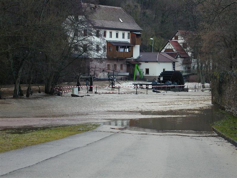 Bild vergrößern: Hochwasser in Wildberg