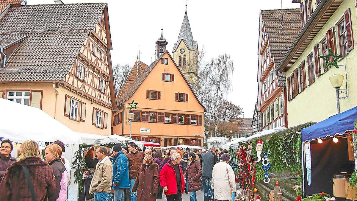Interner Link zur Veranstaltung: Weihnachtsmarkt Gechingen